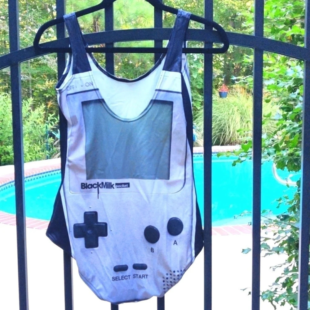 Blackmilk Nintendo swimsuit deadstock - Picture 3 of 4